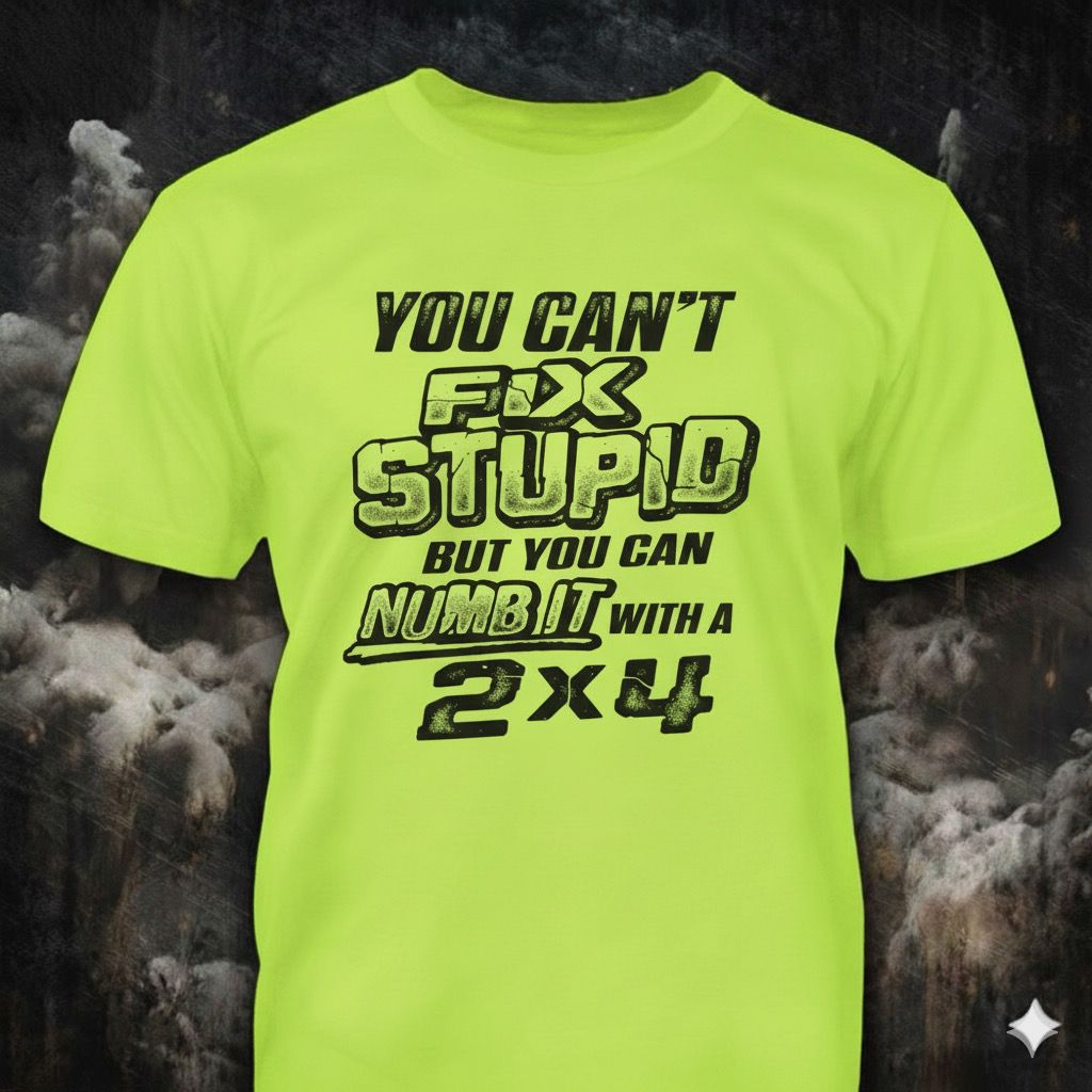 You Can't Fix Stupid - Hi Vis