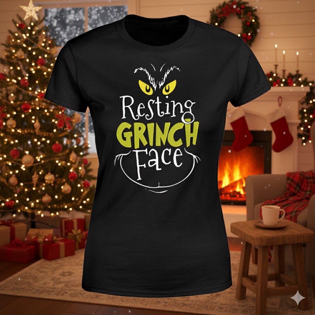 Resting Grinch Face - Women's